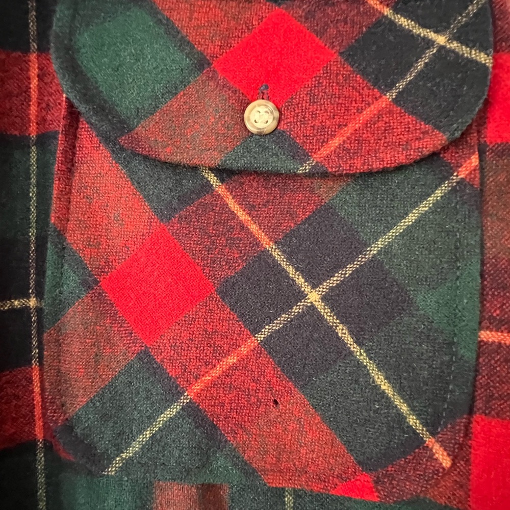 Vintge Pendleton Flannel Size Medium - image 7